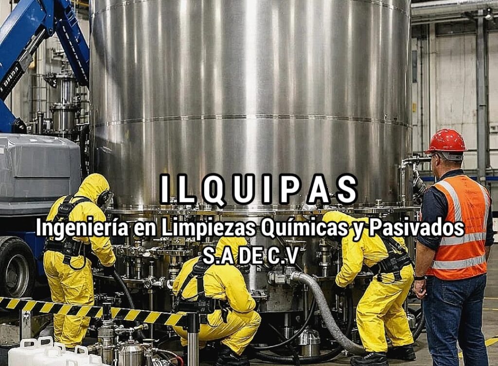 Proceso de limpieza química