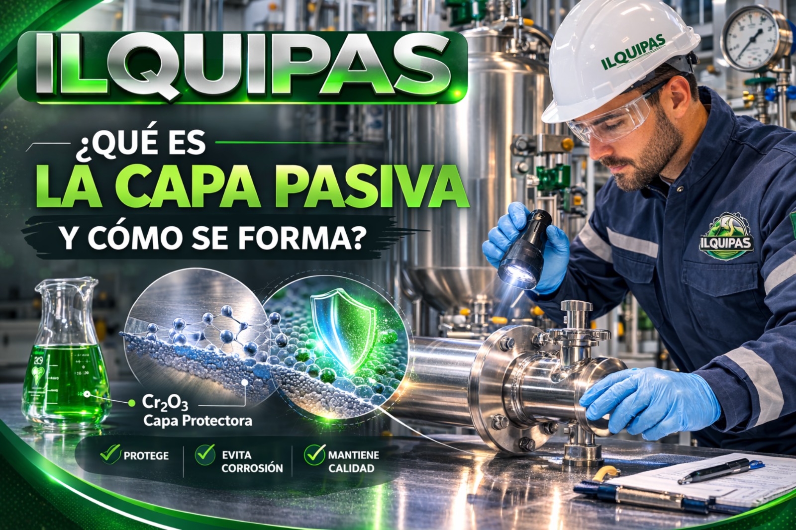 ¿Qué es la capa pasiva y cómo se forma?