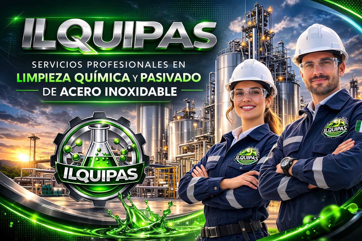 Equipo de ILQUIPAS trabajando